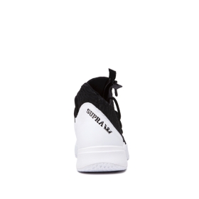 Supra REASON Høye Sneakers Herre Hvite/Svart/Hvite | NO-96089